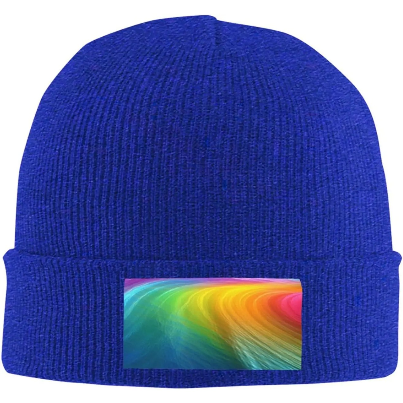Beanie Cuffed Knit - Czapka typu beanie dla mężczyzn, czapki