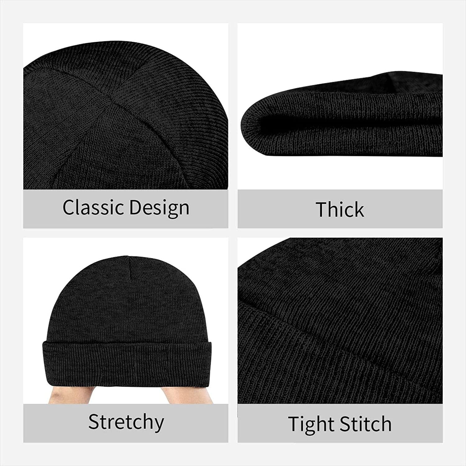 Czapka zimowa z motywem owczar – Beanie Cuffed Knit recenzja i cena