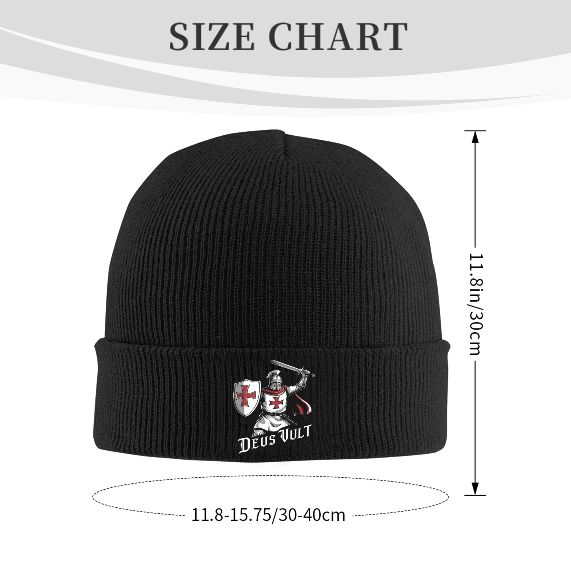 Deus Vult - Czapka z dzianiny  – Beanie Cuffed Knit recenzja i cena